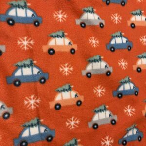 Baby Lap Blanket Homemade Fleece Tie Child Adult 28 X 30” Christmas Holiday Gift